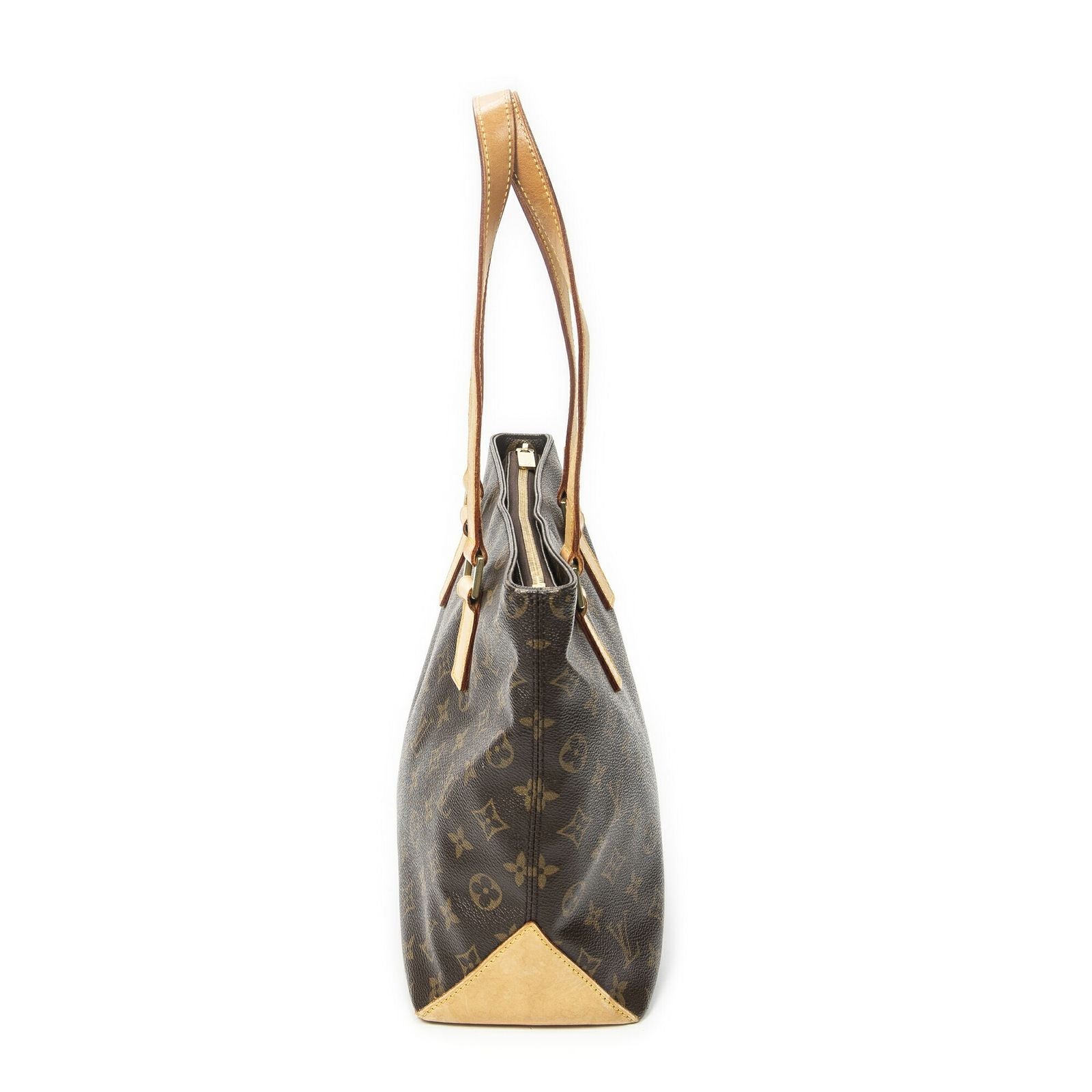 Louis Vuitton Cabas Piano Brown Monogram Canvas Tote Bag — view 3
