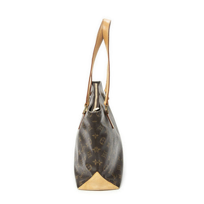 Louis Vuitton Cabas Piano Brown Monogram Canvas Tote Bag — view 4