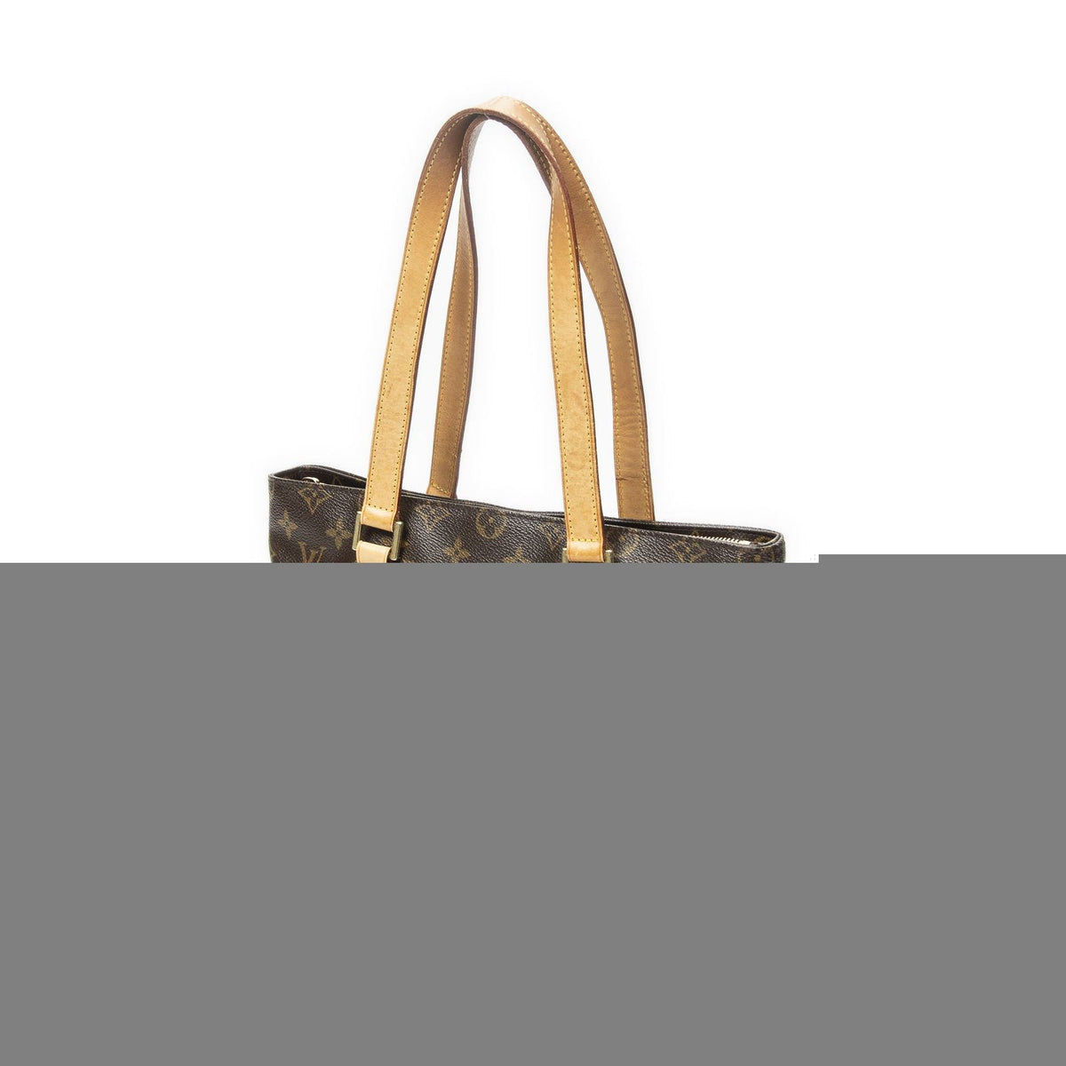 Louis Vuitton Cabas Piano Brown Monogram Canvas Tote Bag — view 2