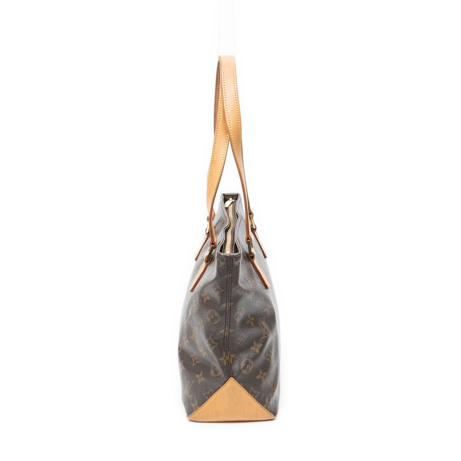 Louis Vuitton Cabas Piano Brown Monogram Canvas Tote Bag — view 4