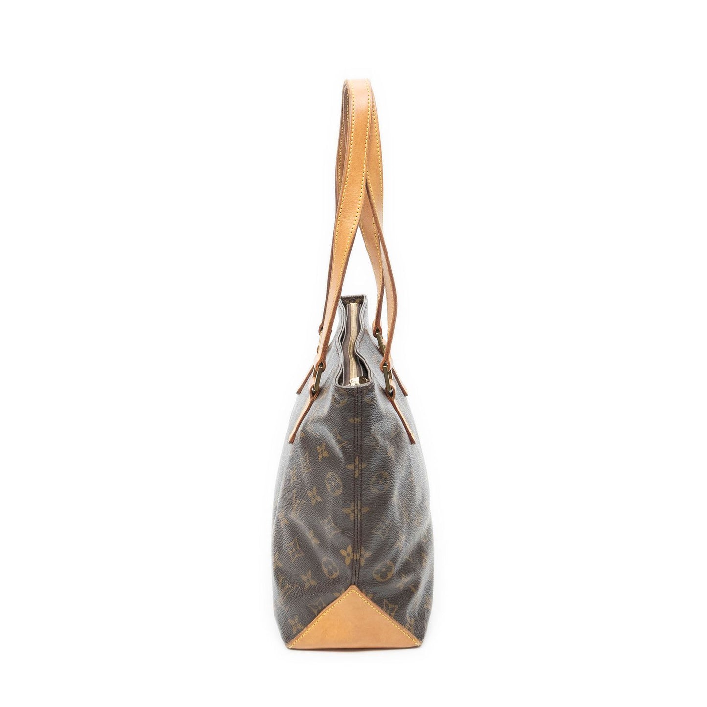 Louis Vuitton Cabas Piano Brown Monogram Canvas Tote Bag — view 3