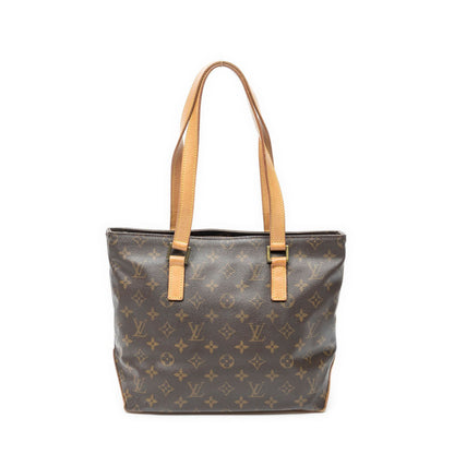 Louis Vuitton Cabas Piano Brown Monogram Canvas Tote Bag — view 5
