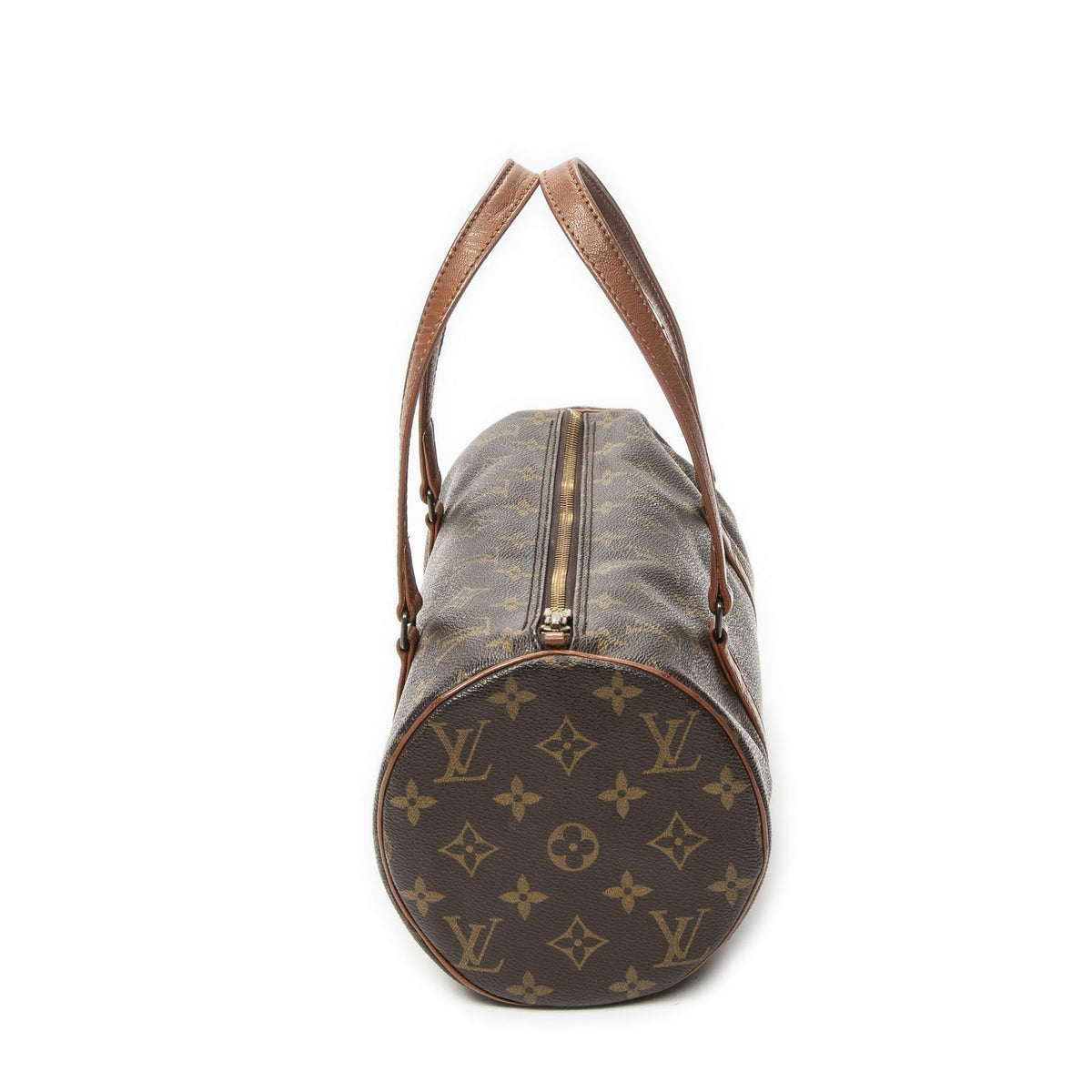 Louis Vuitton Papillon Brown Monogram Canvas Handbag — view 4
