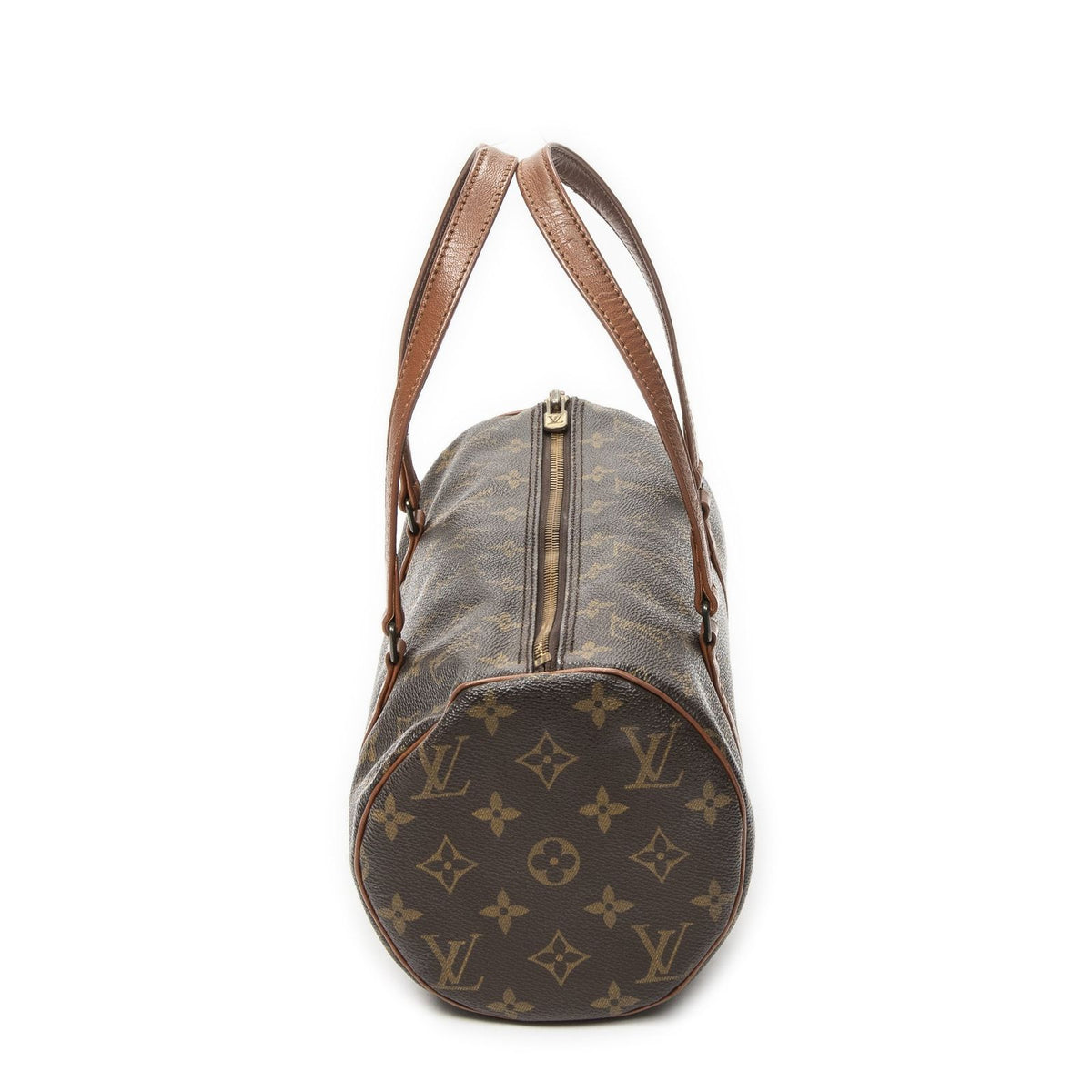 Louis Vuitton Papillon Brown Monogram Canvas Handbag — view 3