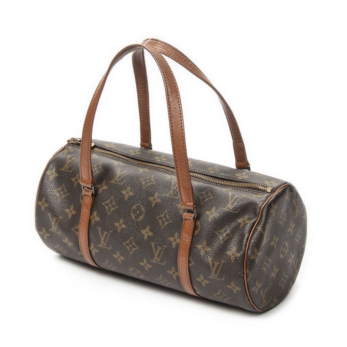 Louis Vuitton Papillon Brown Monogram Canvas Handbag — view 2