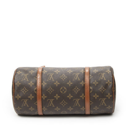 Louis Vuitton Papillon Brown Monogram Canvas Handbag — view 6