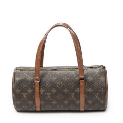 Louis Vuitton Papillon Brown Monogram Canvas Handbag — view 5