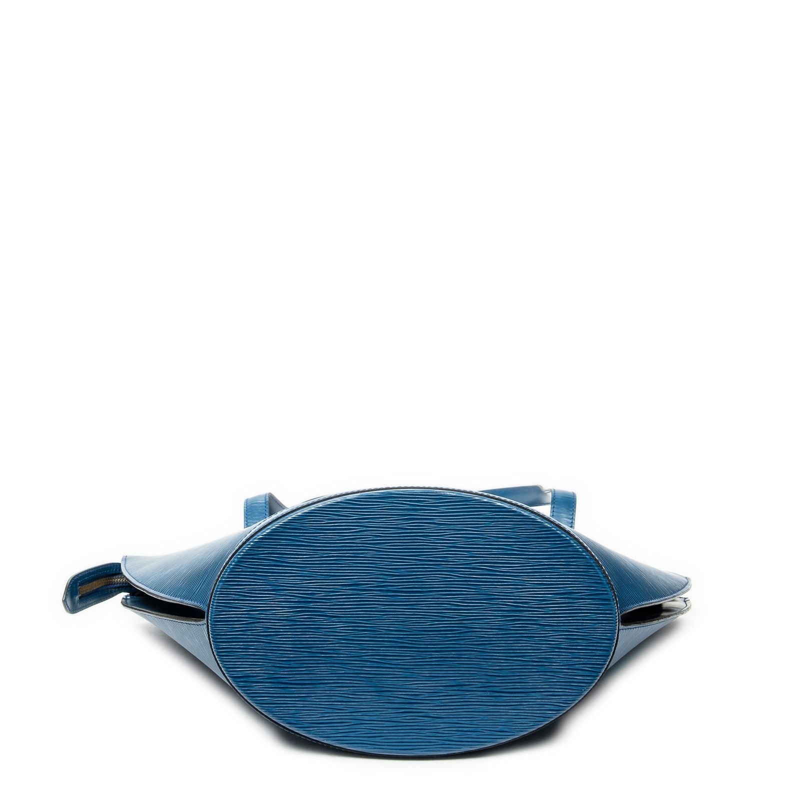 Louis Vuitton Saint Jacques Shopping Blue Epi Shoulder Bag — view 6
