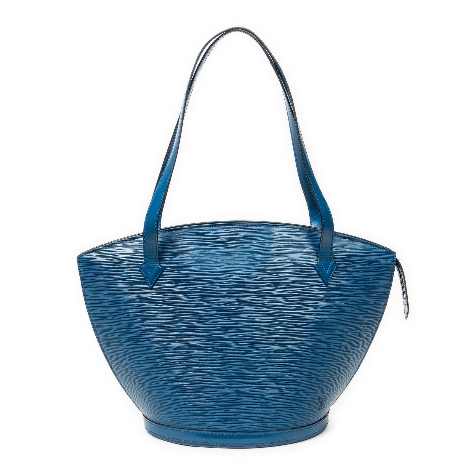 Louis Vuitton Saint Jacques Shopping Blue Epi Shoulder Bag