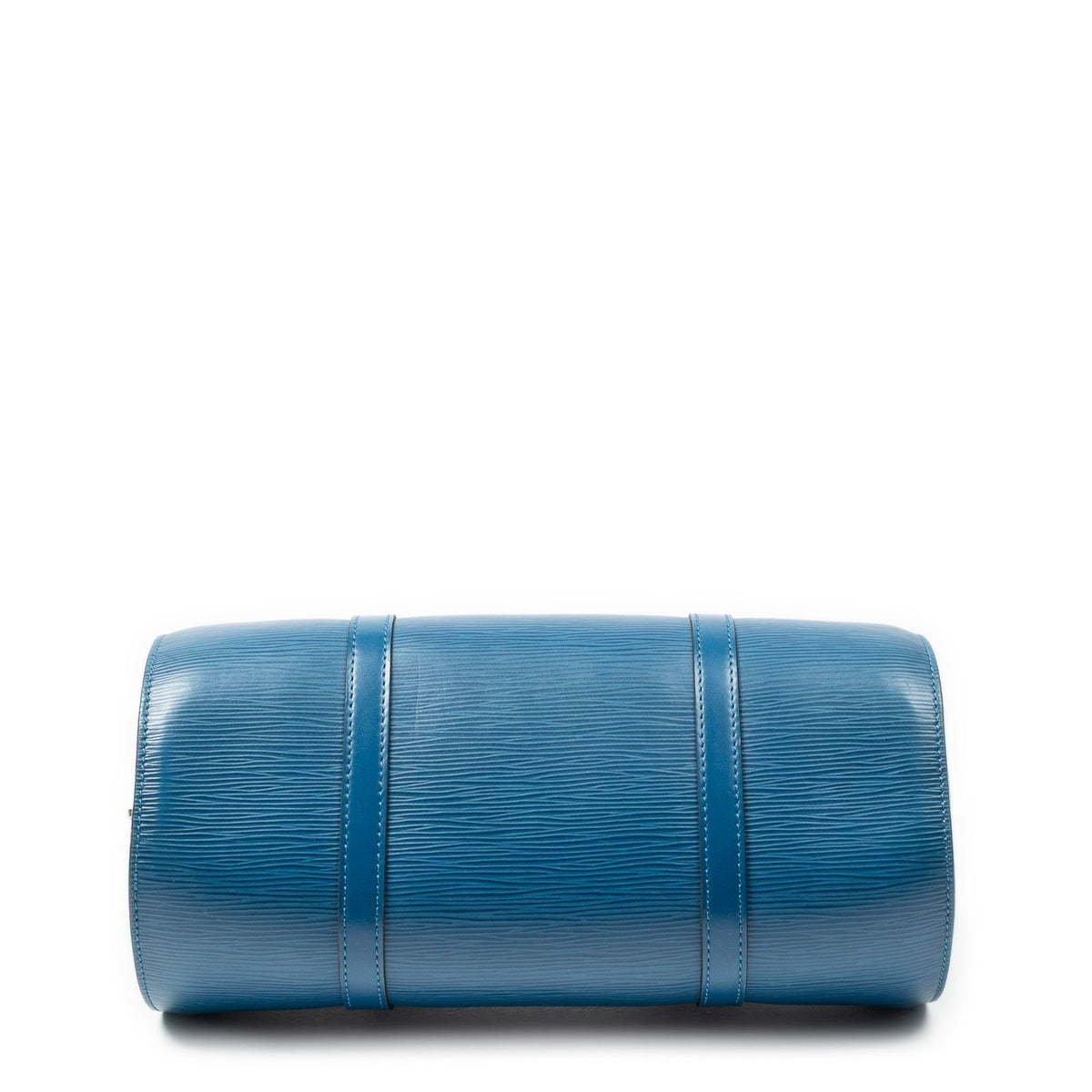 Louis Vuitton Soufflo Blue Epi Handbag — view 6