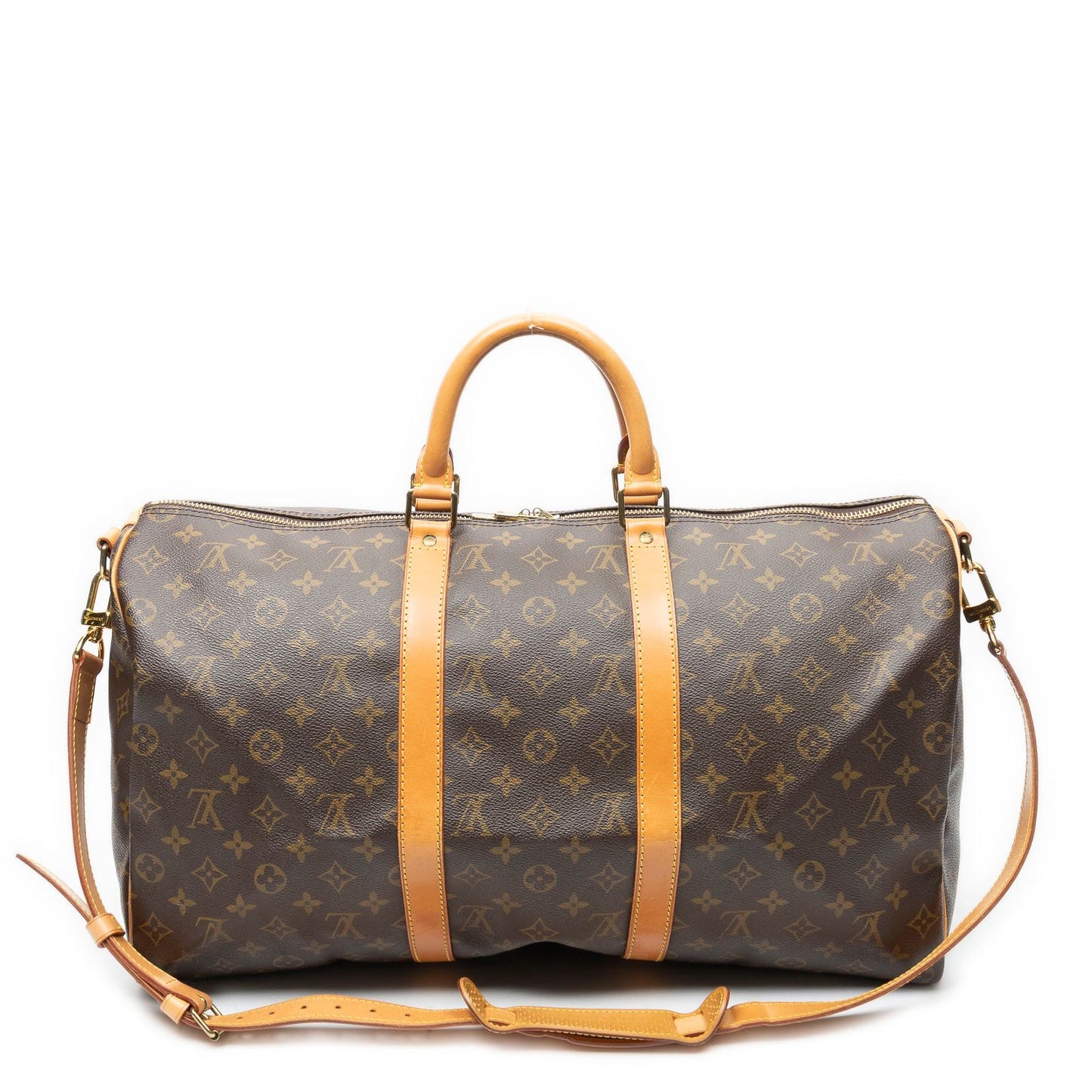 Louis Vuitton Keepall Bandouliere Brown Monogram Canvas — view 5