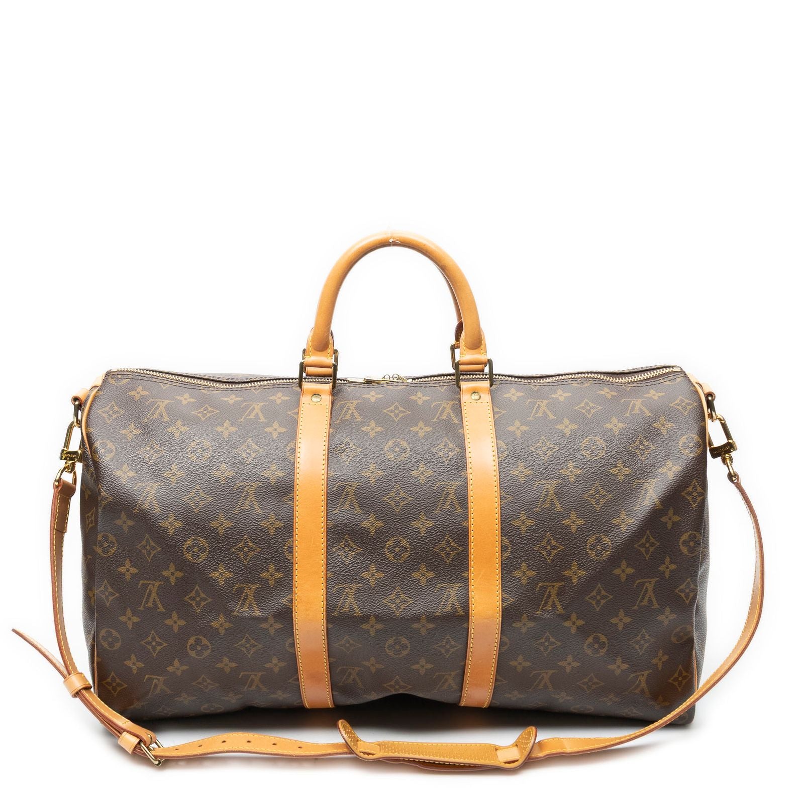 Louis Vuitton Keepall Bandouliere Brown Monogram Canvas — view 5