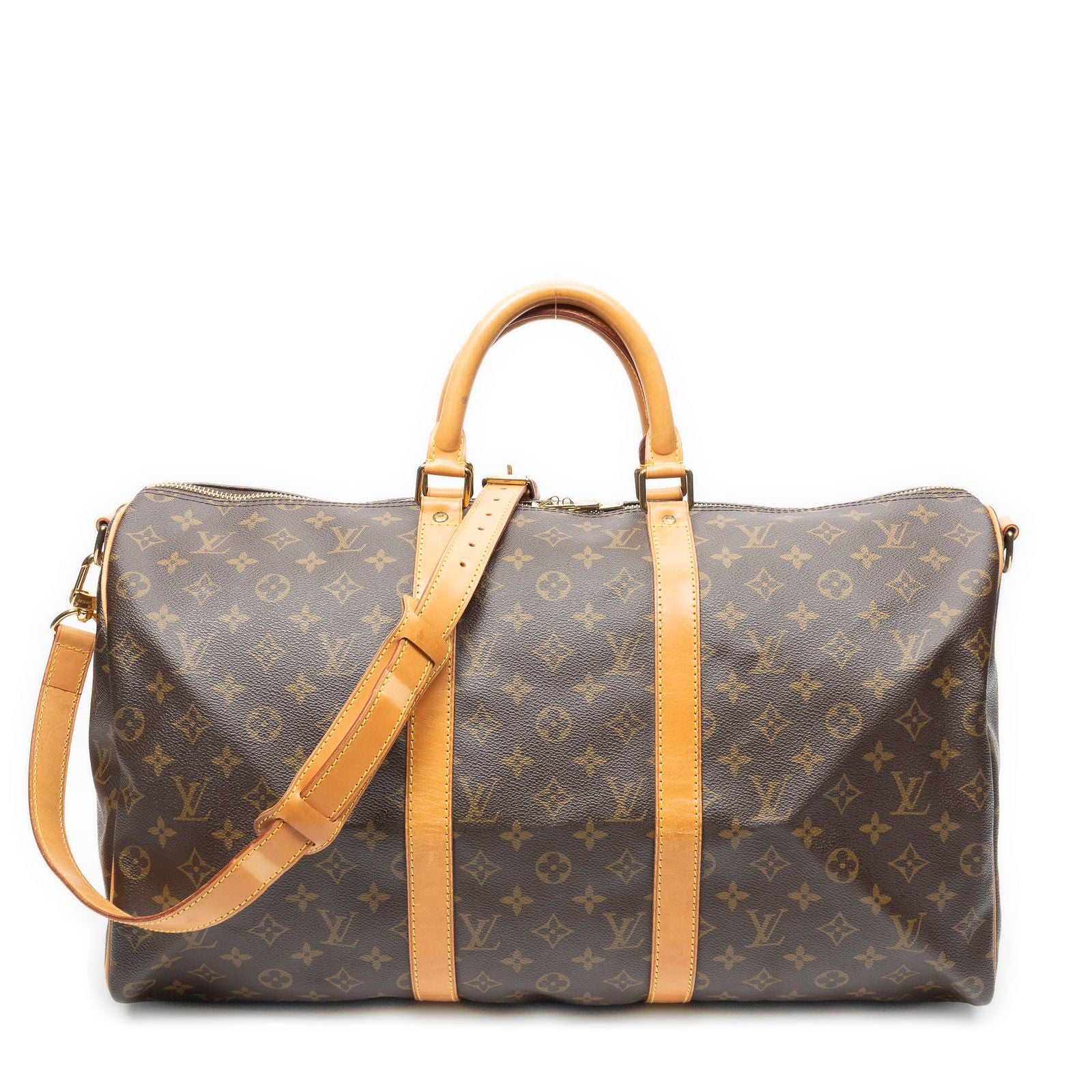 Louis Vuitton Keepall Bandouliere Brown Monogram Canvas