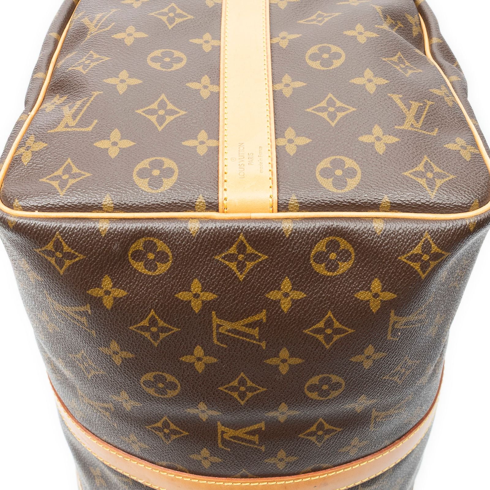 Louis Vuitton Keepall Bandouliere Brown Monogram Canvas — view 8
