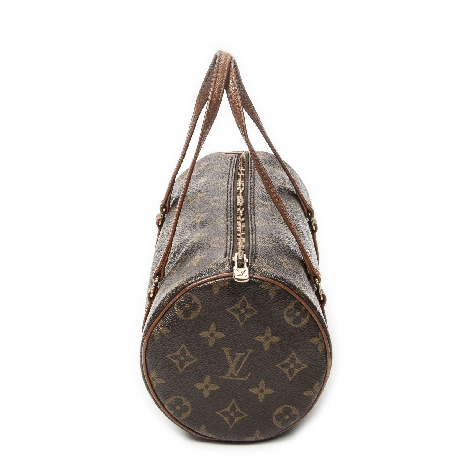 Louis Vuitton Papillon Brown Monogram Canvas Handbag — view 4