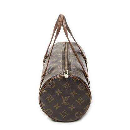 Louis Vuitton Papillon Brown Monogram Canvas Handbag — view 4