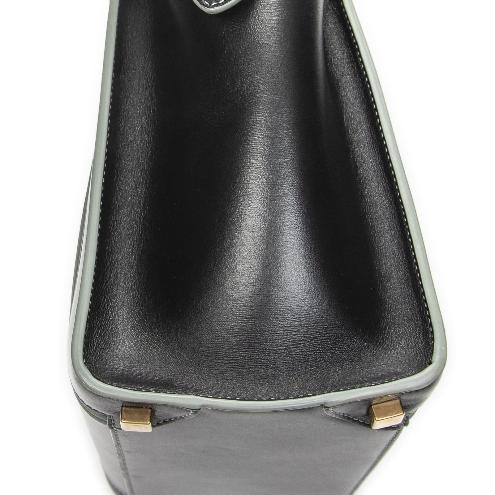 Celine Micro Luggage Black Smooth Calfskin Handbag — view 8