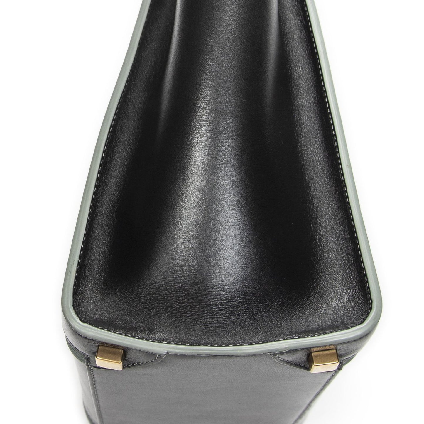 Celine Micro Luggage Black Smooth Calfskin Handbag — view 7