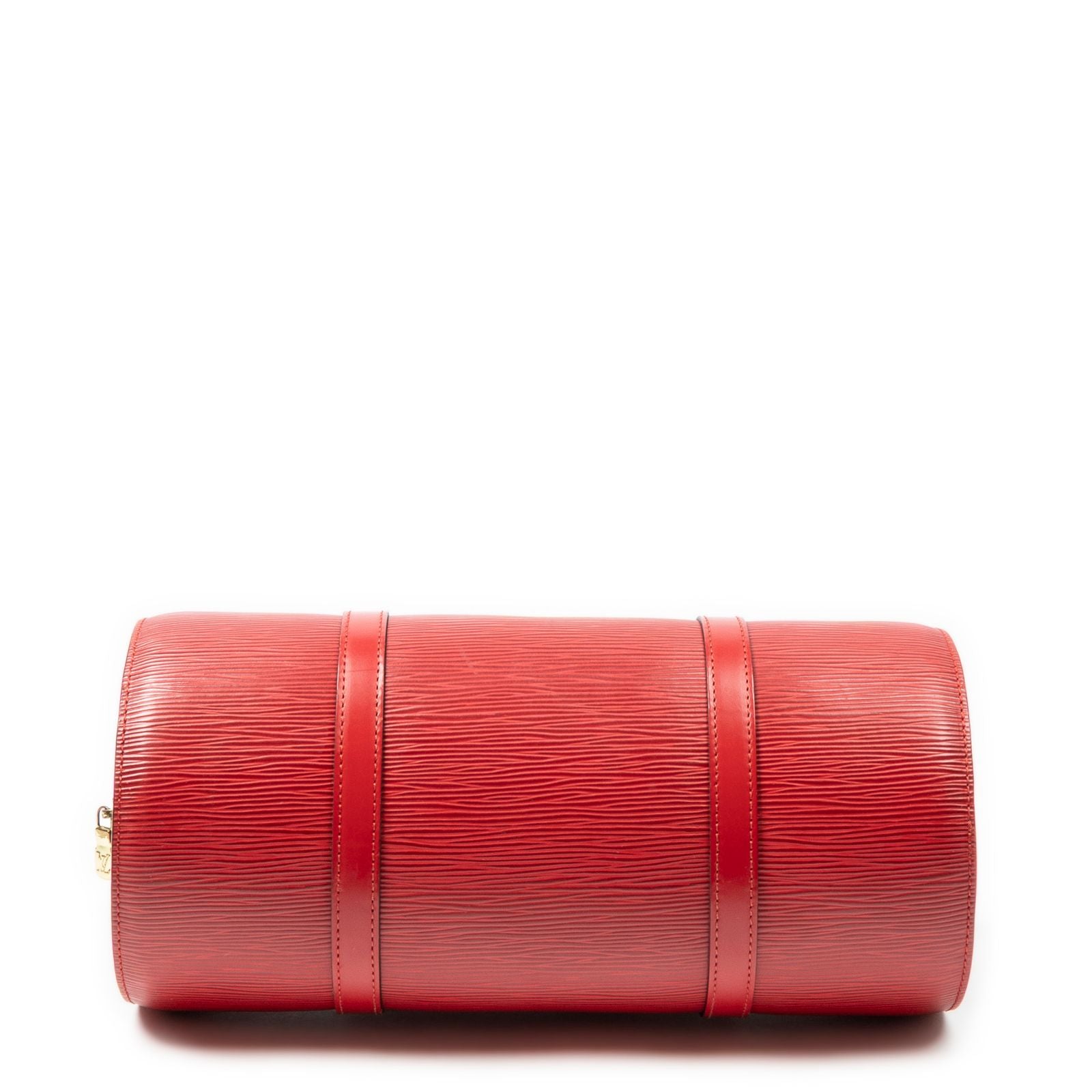 Louis Vuitton Soufflo Red Epi Handbag — view 6