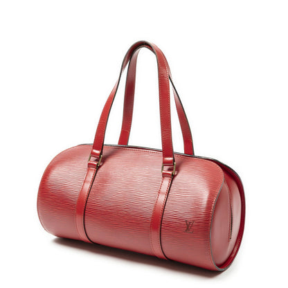 Louis Vuitton Soufflo Red Epi Handbag — view 2