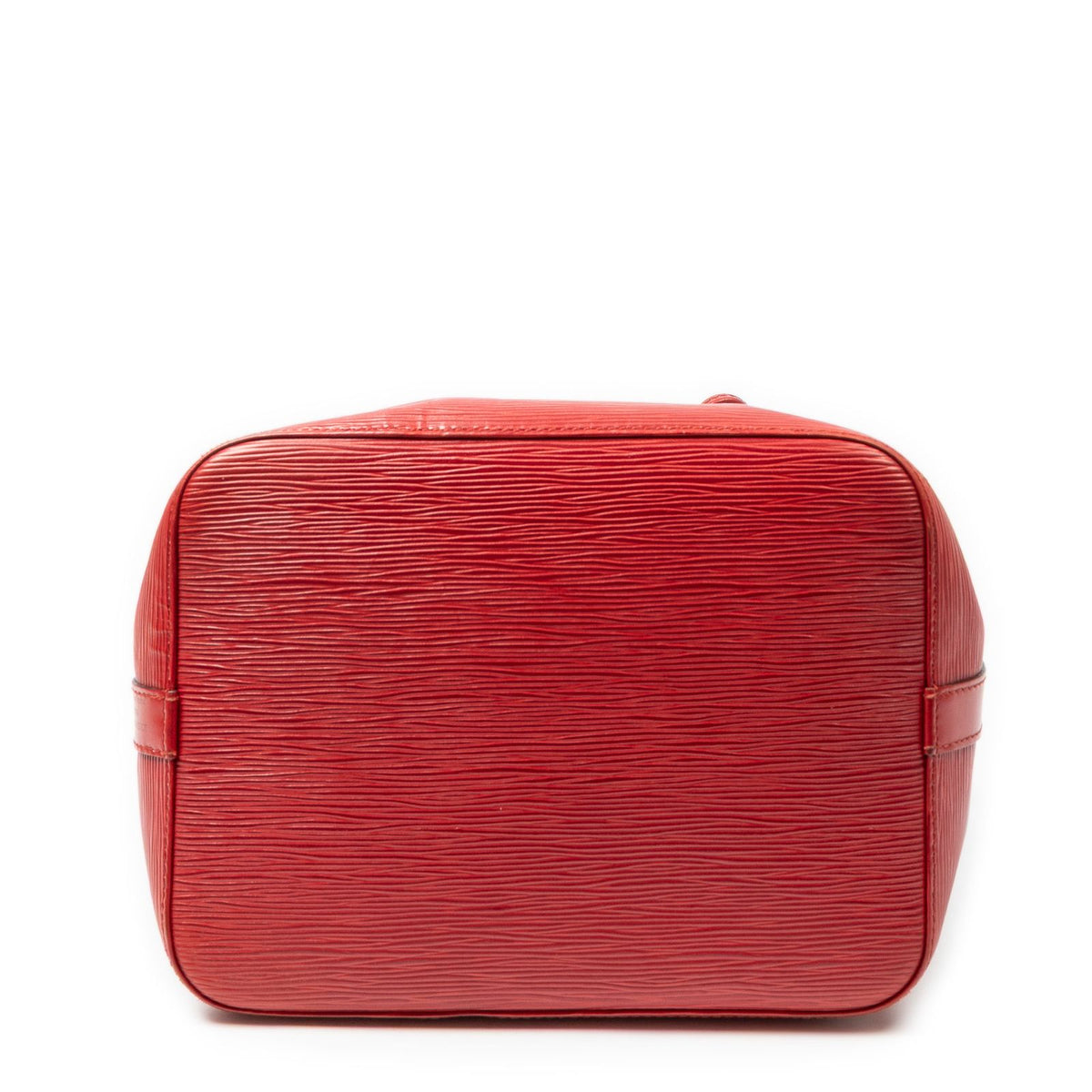 Louis Vuitton Noe Red Epi Bucket Bag — view 6
