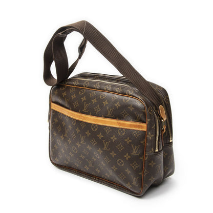 Louis Vuitton Reporterbrown Monogram Canvas Shoulder Bag — view 2