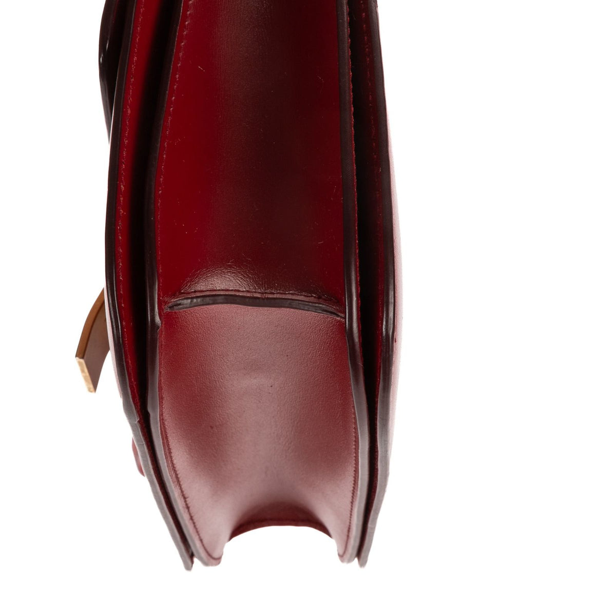 Celine Medium Classic Box Red Smooth Calfskin — view 7