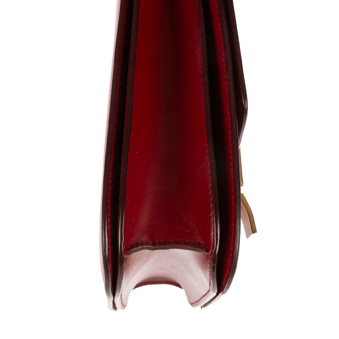 Celine Medium Classic Box Red Smooth Calfskin — view 8