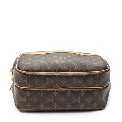Louis Vuitton Reporterbrown Monogram Canvas Shoulder Bag — view 6
