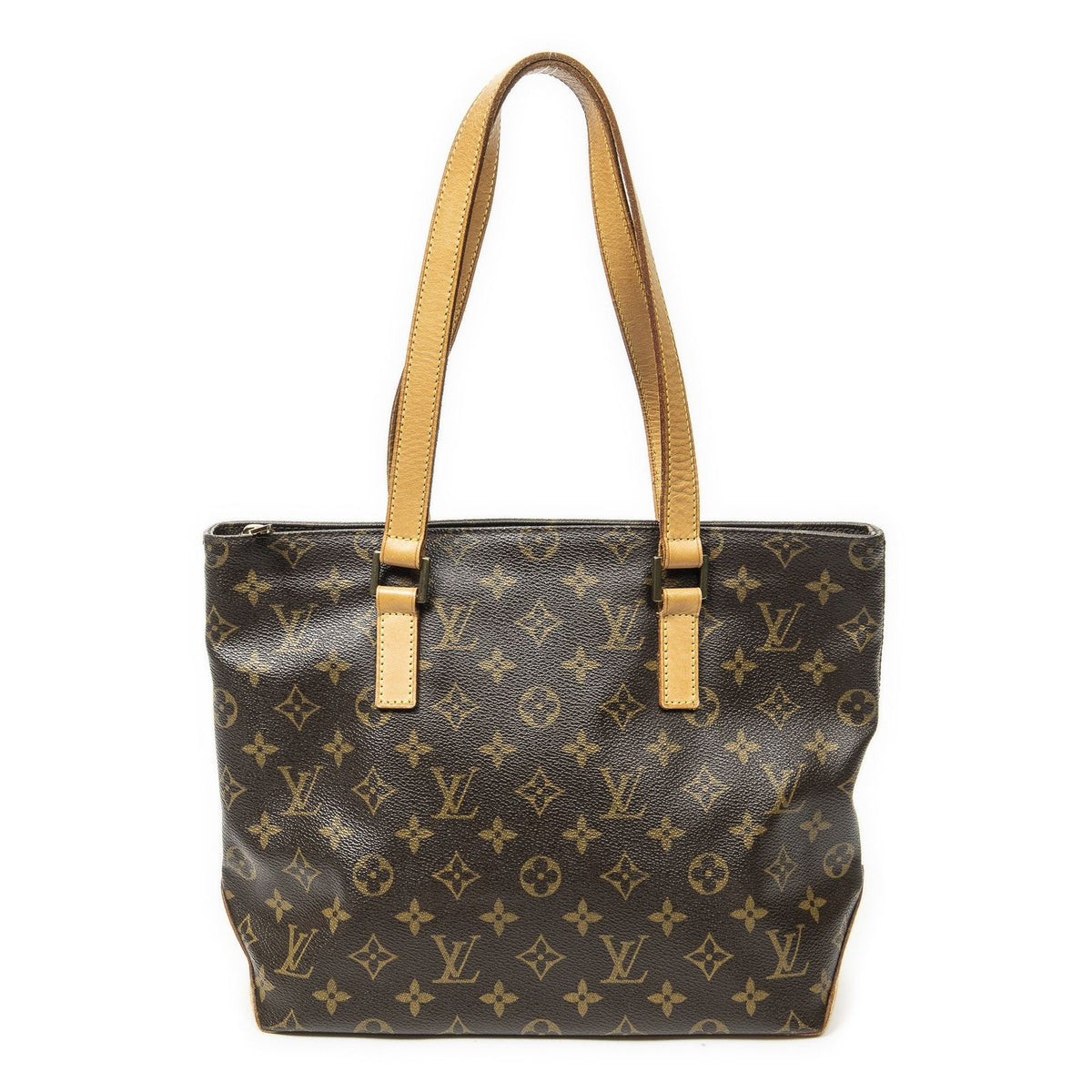 Louis Vuitton Cabas Piano Brown Monogram Canvas Tote Bag