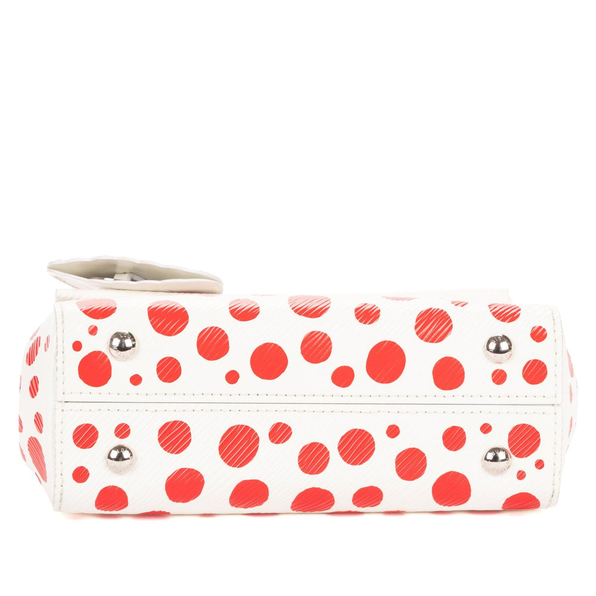 Louis Vuitton Ltd Ed Yayoi Kusama Mini Cluny Crossbody White — view 6