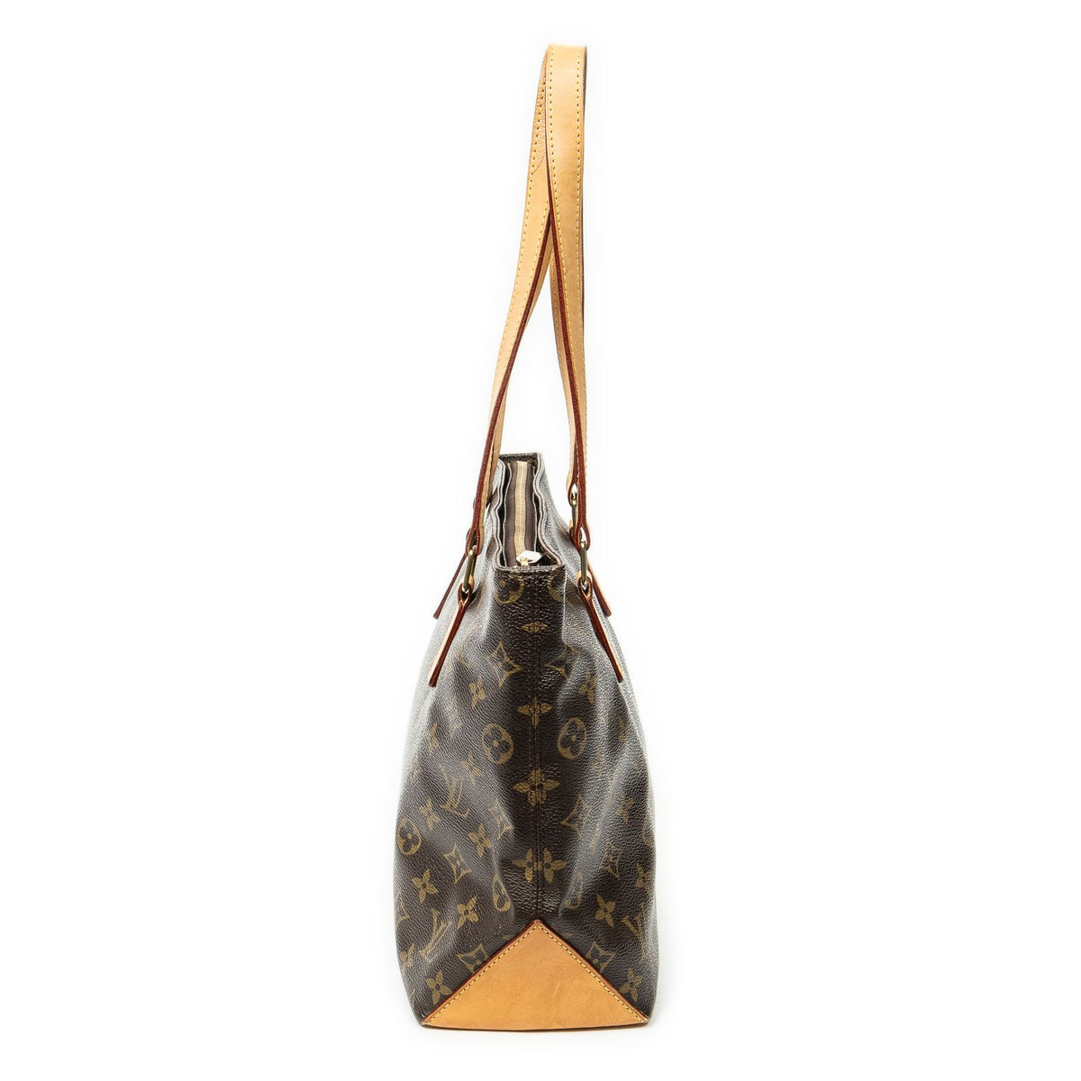 Louis Vuitton Cabas Piano Brown Monogram Canvas Tote Bag — view 4