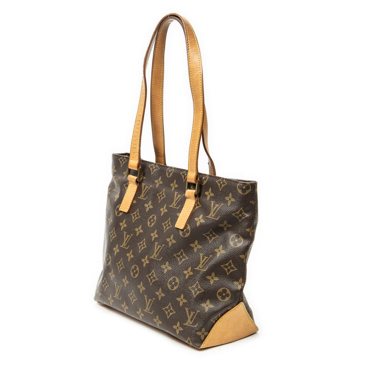 Louis Vuitton Cabas Piano Brown Monogram Canvas Tote Bag — view 2