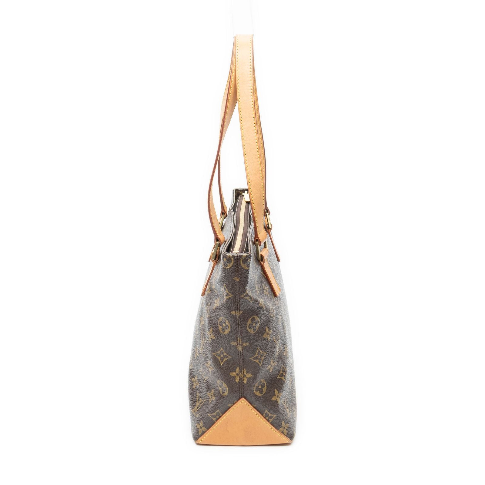 Louis Vuitton Cabas Piano Brown Monogram Canvas Tote Bag — view 3