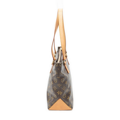 Louis Vuitton Cabas Piano Brown Monogram Canvas Tote Bag — view 3