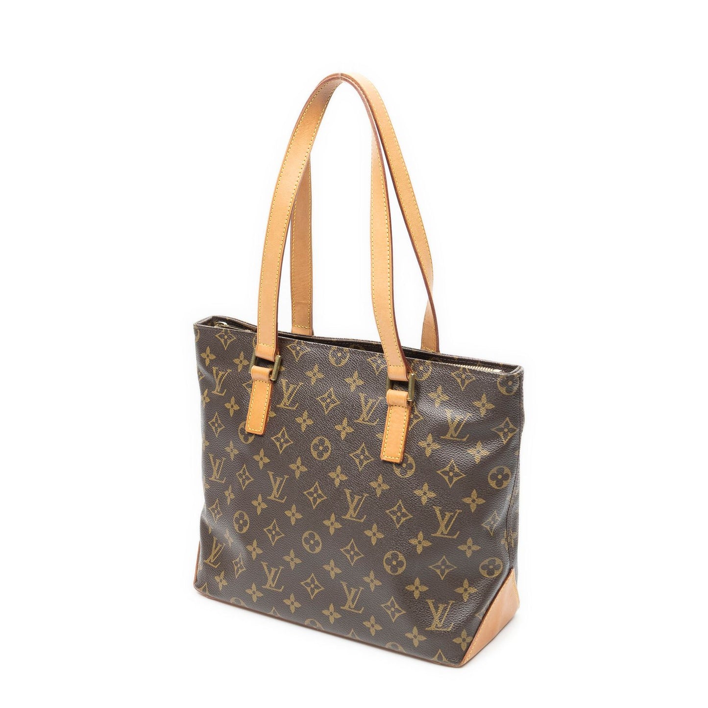 Louis Vuitton Cabas Piano Brown Monogram Canvas Tote Bag — view 2
