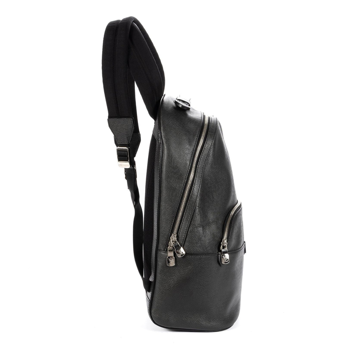 Louis Vuitton Taiga Anton Backpack Gray Leather — view 4