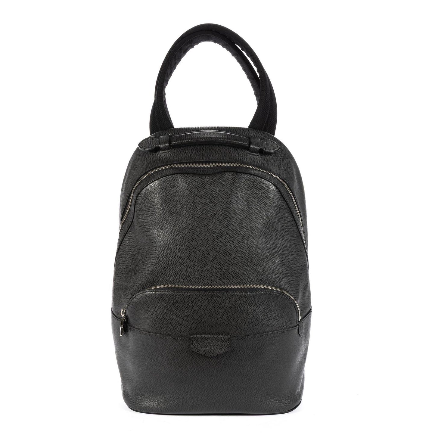 Louis Vuitton Taiga Anton Backpack Gray Leather