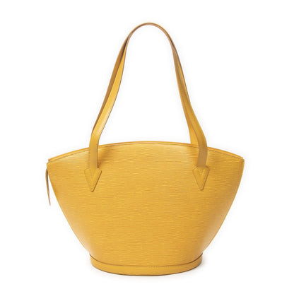 Louis Vuitton Saint Jacques Shopping Yellow Epi Shoulder Bag — view 5