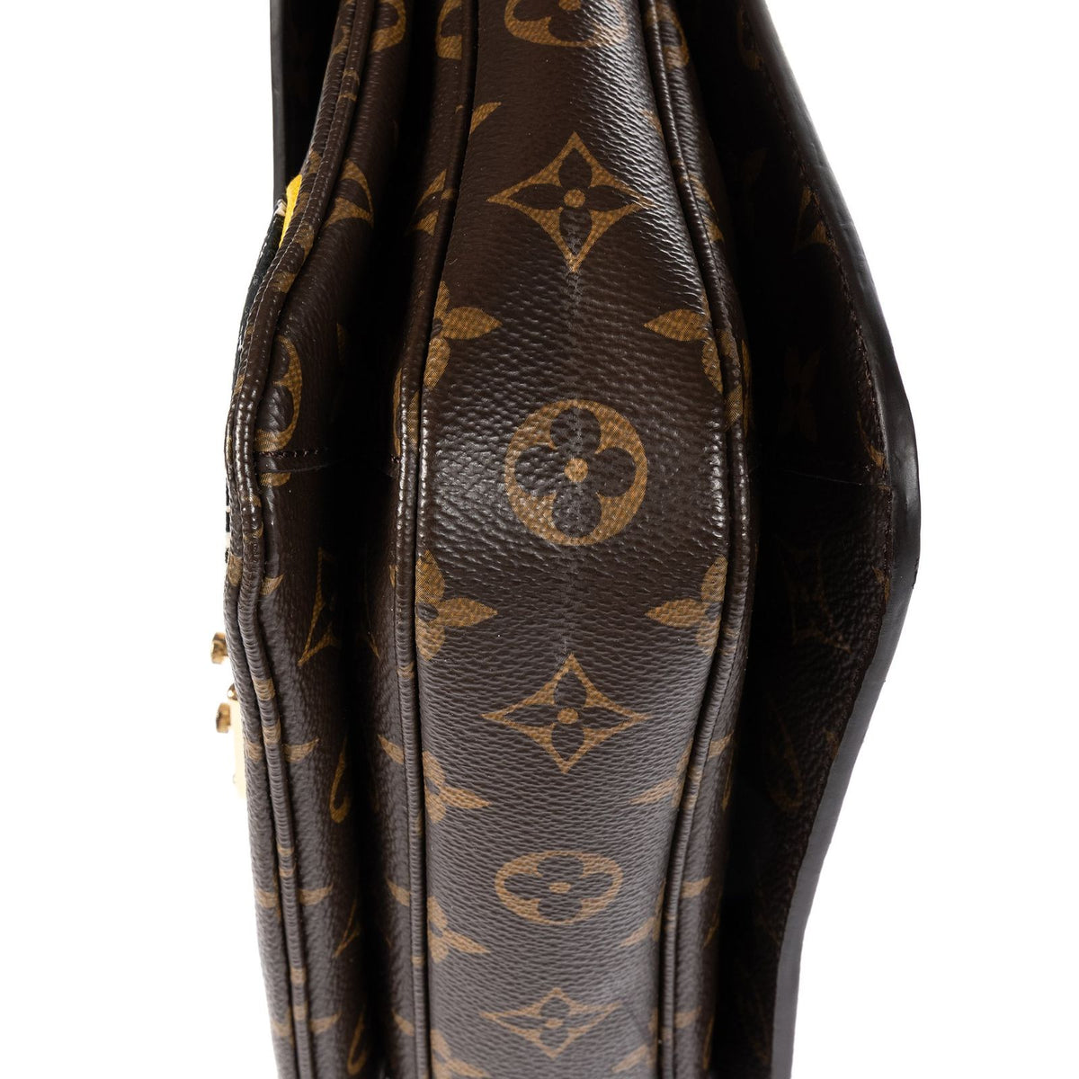 Louis Vuitton Ltd Ed Patches Pochette Metis Brown Multicolor Embroidery GG — view 8