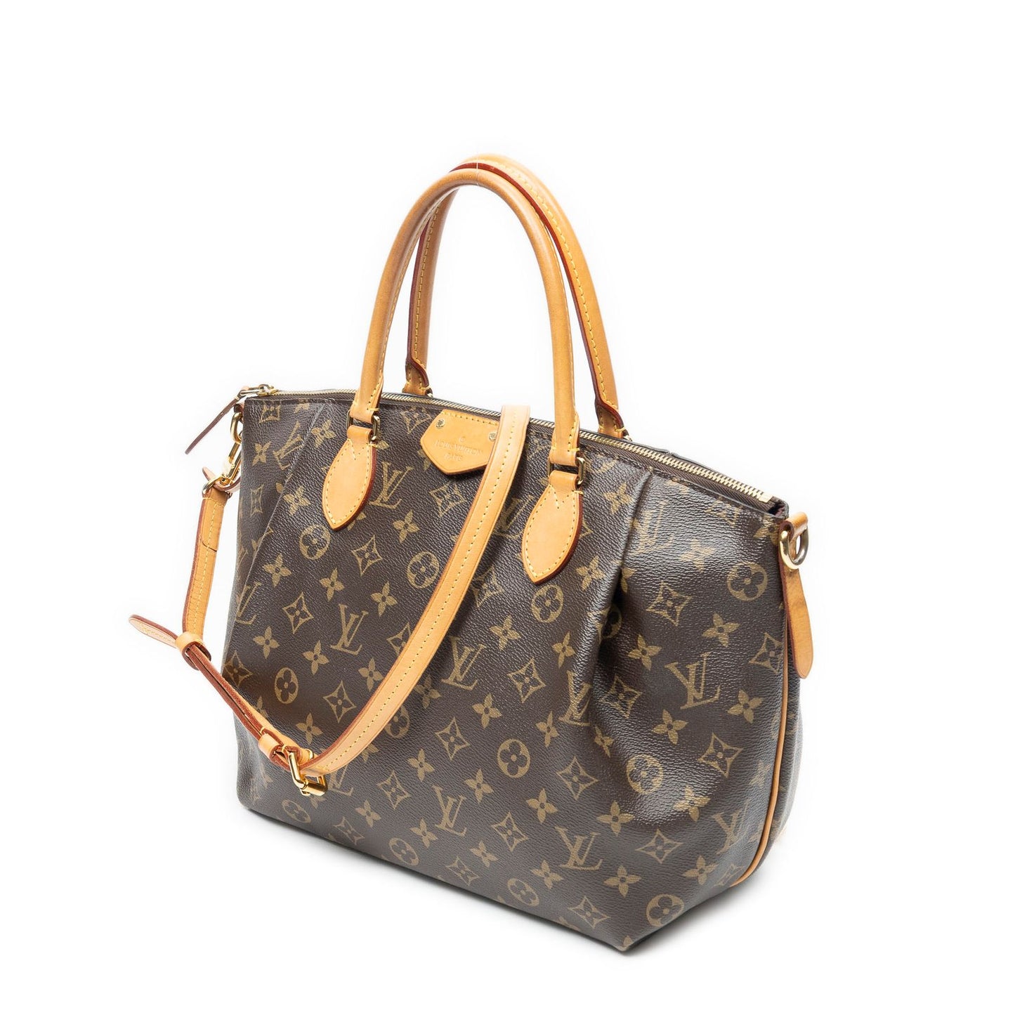 Louis Vuitton Turenne Brown Monogram Canvas Shoulder Bag — view 2