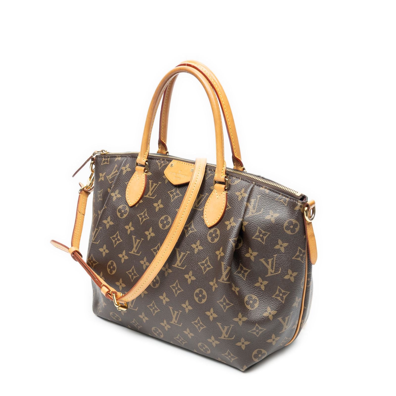 Louis Vuitton Turenne Brown Monogram Canvas Shoulder Bag — view 2