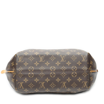 Louis Vuitton Turenne Brown Monogram Canvas Shoulder Bag — view 6