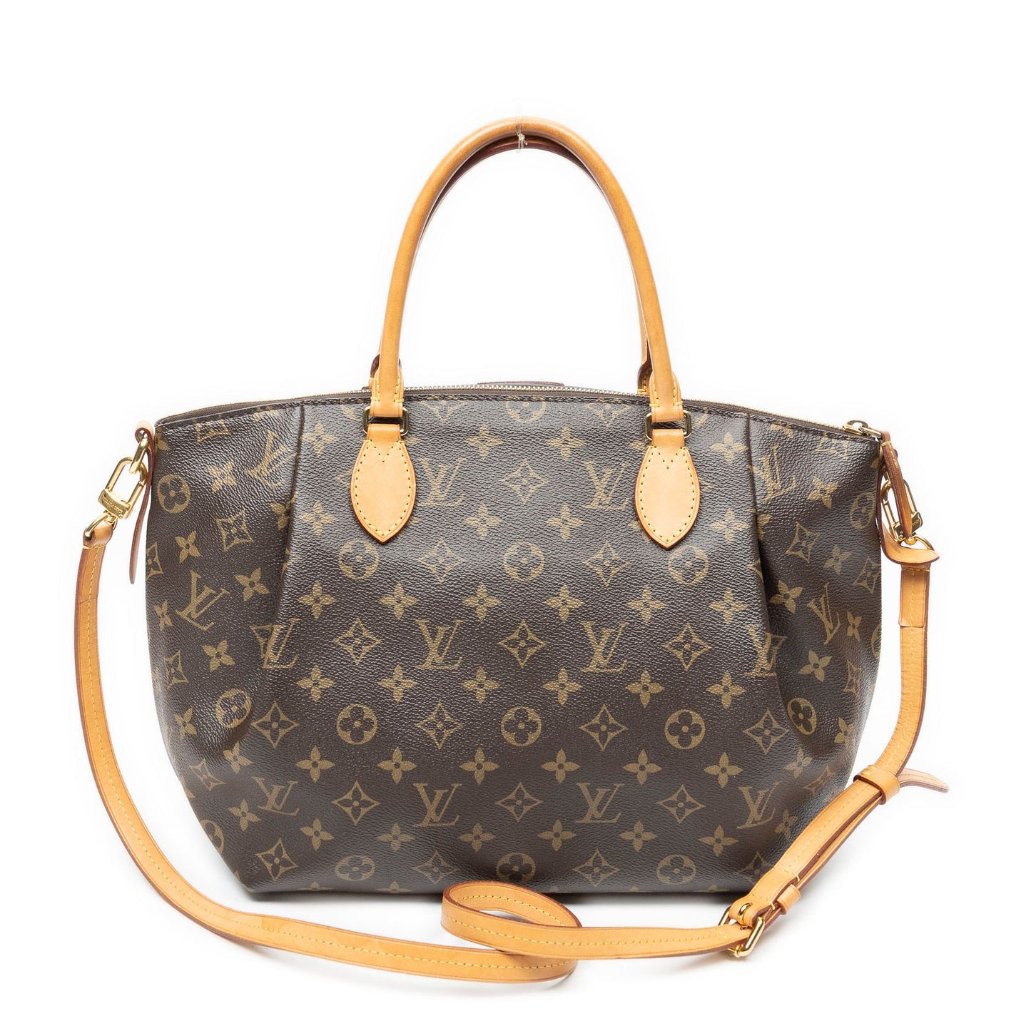 Louis Vuitton Turenne Brown Monogram Canvas Shoulder Bag — view 5
