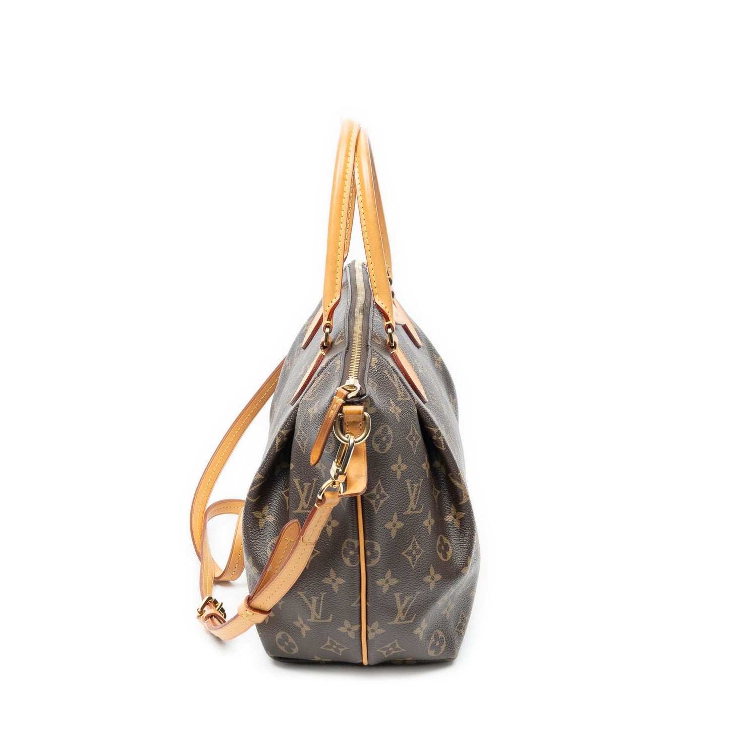 Louis Vuitton Turenne Brown Monogram Canvas Shoulder Bag — view 4