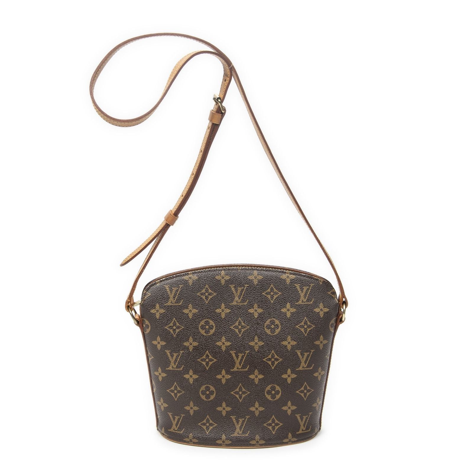 Louis Vuitton Drew Brown Monogram Canvas Shoulder Bag
