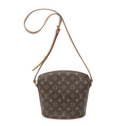 Louis Vuitton Drew Brown Monogram Canvas Shoulder Bag