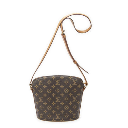 Louis Vuitton Drew Brown Monogram Canvas Shoulder Bag — view 5