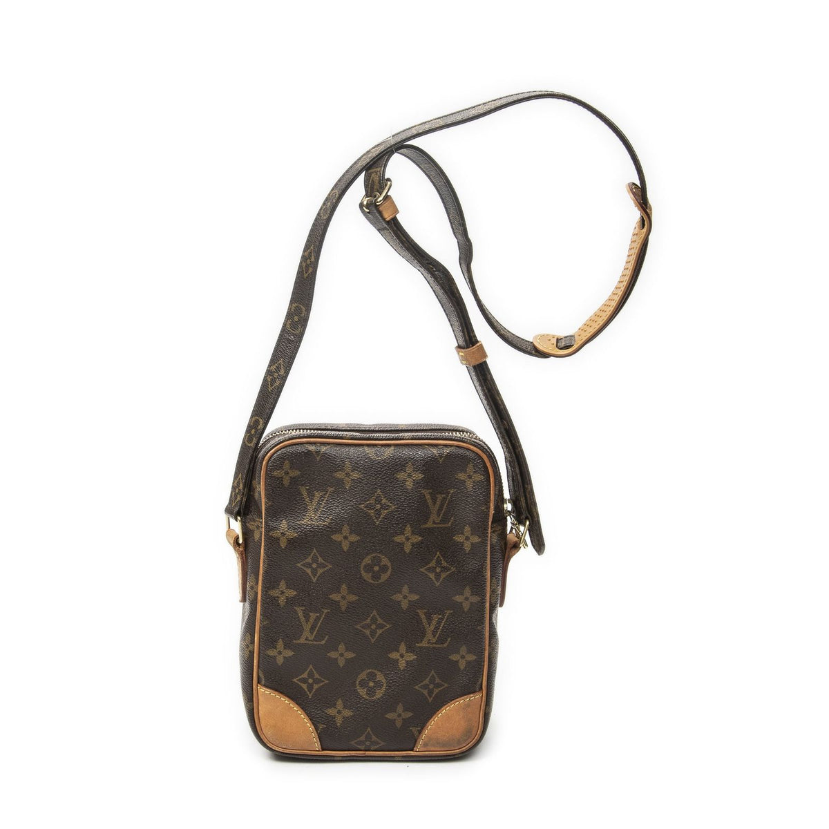 Louis Vuitton Amazon Brown Monogram Canvas Crossbody — view 5