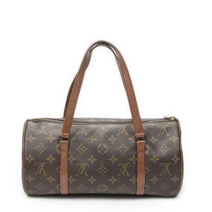 Louis Vuitton Papillon Brown Monogram Canvas Handbag — view 5